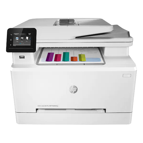 HP – LaserJet Pro M283fdw Wireless Color All-In-One Laser Printer – White
