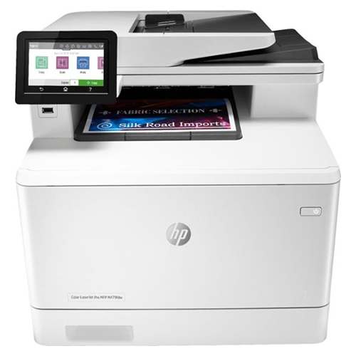 HP – LaserJet Pro M479fdw Wireless Color All-In-One Laser Printer – White
